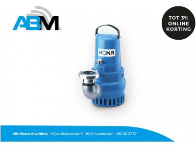 Dompelpomp H119WG van Homa bij Alle Bouw Machines (ABM).