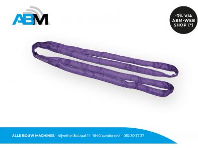 Rondstrop Duplix met lengte 2 meter en paarse kleur van Solid Hand Tools bij Alle Bouw Machines (ABM).