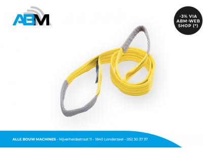 Hijsband met lengte 2 meter en gele kleur van Solid Hand Tools bij Alle Bouw Machines (ABM).