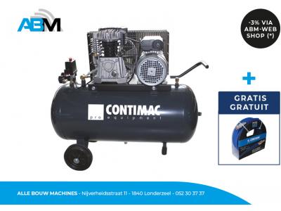 Luchtcompressor CM 454/10/50 W met gratis composiet persluchtslang 10 meter van Contimac bij Alle Bouw Machines (ABM).