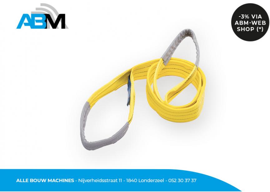 Elingue de levage avec une longueur de 3 mètres et une couleur jaune de Solid Hand Tools chez Alle Bouw Machines (ABM).