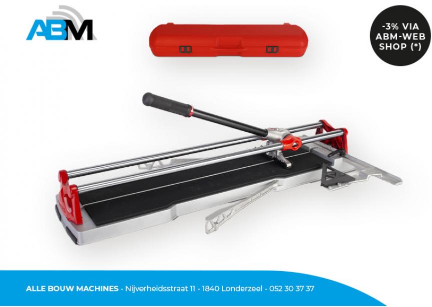 Manuele tegelsnijder Speed-72 Magnet met kunststof koffer van Rubi bij Alle Bouw Machines (ABM).