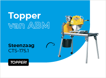 Steenzaagmachine CTS-175.1 van Cedima bij Alle Bouw Machines (ABM).