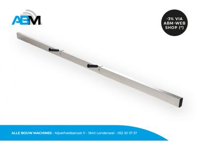 Aluminium afsleeplat/afreilat BTAL25 250 cm van Beton Trowel bij Alle Bouw Machines (ABM).