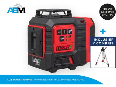 Laser multi-lignes CCL280G avec trépied P150IL de Levelfix chez Alle Bouw Machines (ABM).
