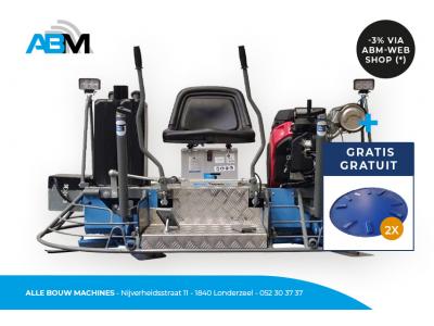 Truelle mécanique double à essence BT900L avec 2x plateaux de surfaçage ⌀ 90 cm gratuits de Beton Trowel chez Alle Bouw Machines (ABM). Truelle mécanique double à essence BT900L avec 2x plateaux de surfaçage ⌀ 90 cm gratuits de Beton Trowel chez Alle Bouw Machines (ABM).