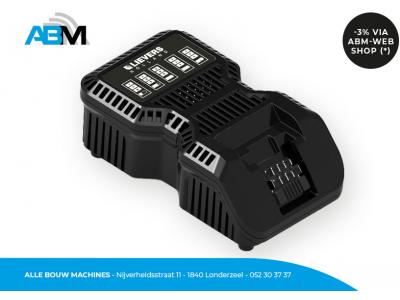 Chargeur de batterie li-ion 4A pour P18Li/K150Li/HAL200Li de Lievers chez Alle Bouw Machines (ABM).