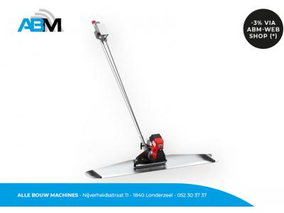 Lisseuse de finition sur batterie K150Li de Lievers chez Alle Bouw Machines (ABM).
