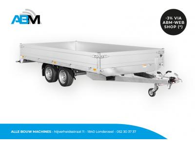 Remorque PL 406 204 2700 2 de Saris chez Alle Bouw Machines (ABM). Remorque PL 406 204 2700 2 de Saris chez Alle Bouw Machines (ABM).