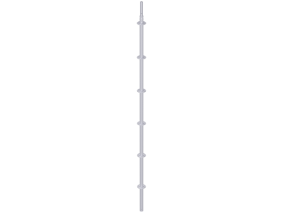Alfix-staander met pen - 3m