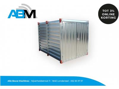 Materiaalcontainer Macon bij Alle Bouw Machines (ABM).
