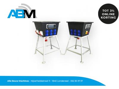 Stroomverdeelkast Multipower 4 van Elektromaat bij Alle Bouw Machines (ABM).