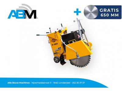 Vloerzaagmachine CF-2015 B van Cedima met gratis zaagblad 650 mm bij Alle Bouw Machines (ABM). Vloerzaagmachine CF-2015 B van Cedima met gratis zaagblad 650 mm bij Alle Bouw Machines (ABM).