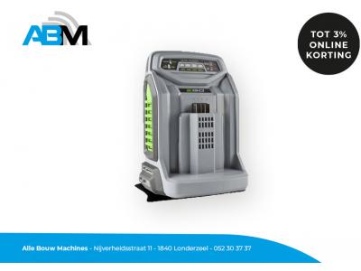 Snellader voor de accu veegmachine TK38 Pro Accu van Tielbürger bij Alle Bouw Machines (ABM).
