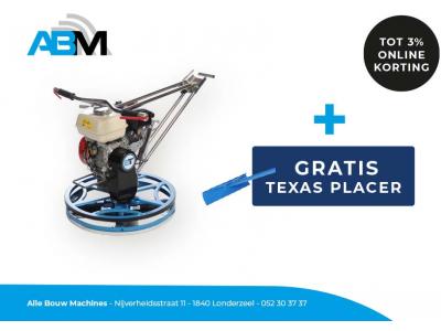 Kantafwerker BT60H met inklapbare handgreep van Beton Trowel bij Alle Bouw Machines (ABM) en gratis betonverdeler Texas Placer. Kantafwerker BT60H met inklapbare handgreep van Beton Trowel bij Alle Bouw Machines (ABM) en gratis betonverdeler Texas Placer.