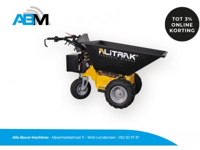 Accu mini-dumper DT-300E van Alitrak bij Alle Bouw Machines (ABM).
