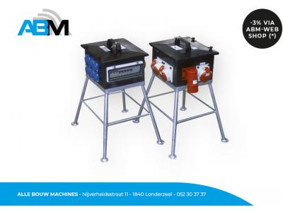 Boîte de distribution électrique Compactpower 1 d'Elektromaat chez Alle Bouw Machines (ABM).
