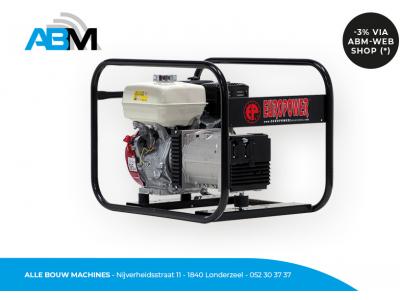 Stroomgroep EP4100 van E-Power bij Alle Bouw Machines (ABM).