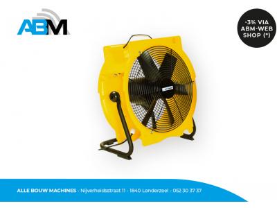 Ventilateur de chantier axial DFV4500 de Dryfast chez Alle Bouw Machines (ABM).