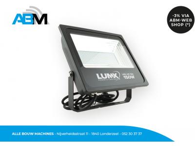 Lampe de chantier HP-150 de Lumx chez Alle Bouw Machines (ABM).
