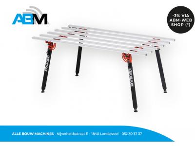 Werktafel Maxi van Raimondi bij Alle Bouw Machines (ABM).