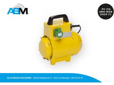 Convertisseur à haute fréquence HFO avec puissance 1,2 kVA et tension secteur 230V de Lievers chez Alle Bouw Machines (ABM). Convertisseur à haute fréquence HFO avec puissance 1,2 kVA et tension secteur 230V de Lievers chez Alle Bouw Machines (ABM).