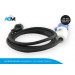 Vue arrière de la rallonge CEE LM 44102 2 mètres de Lumx chez Alle Bouw Machines (ABM).