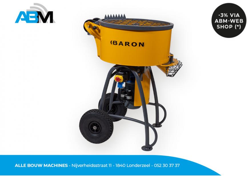 Malaxeur à action forcée électrique F80 de Baron chez Alle Bouw Machines (ABM).
