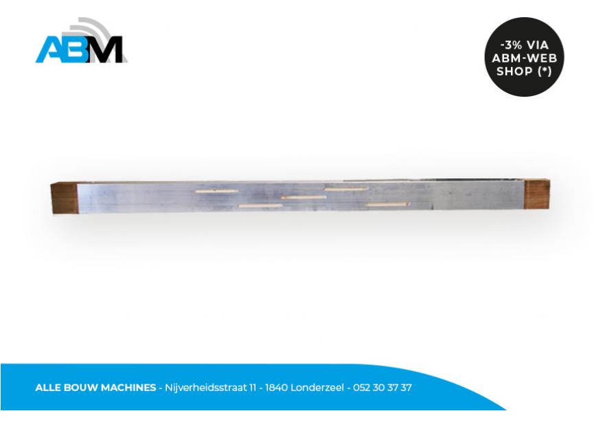 Règle de maçon en aluminium Alu Pro Wood 350 cm de Premium Alu chez Alle Bouw Machines (ABM).