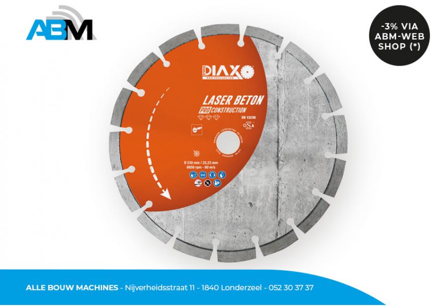 Diamantzaagblad Laser Beton ø 400 x 20,4 mm van Prodiaxo bij Alle Bouw Machines (ABM).