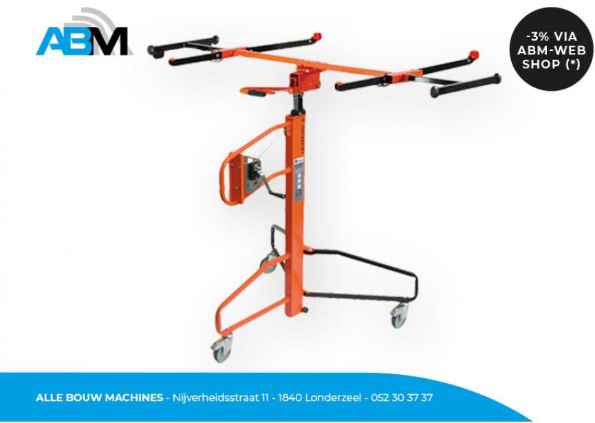 Platenlift Levpano II van Mondelin bij Alle Bouw Machines (ABM).