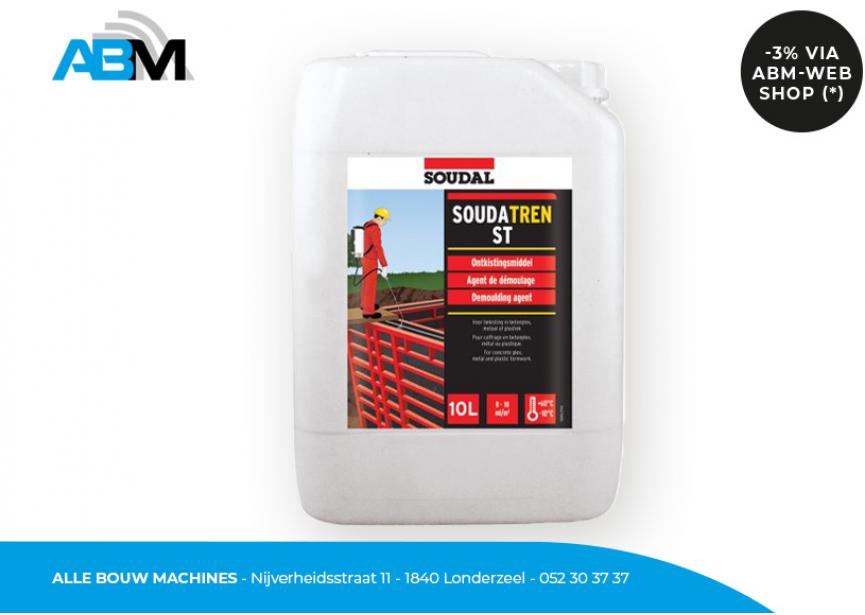 Ontkistingsolie Soudatren ST 10 liter van Soudal biJ Alle Bouw Machines (ABM).