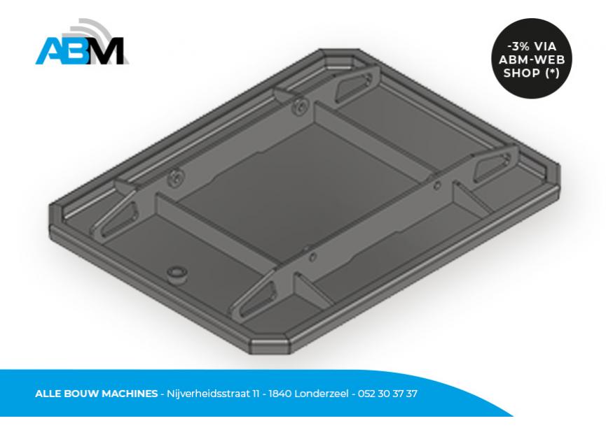 Zuignap 70 x 90 cm van de accu vacuüm zuigheffer VHU-3000-AR van Hamevac bij Alle Bouw Machines (ABM).