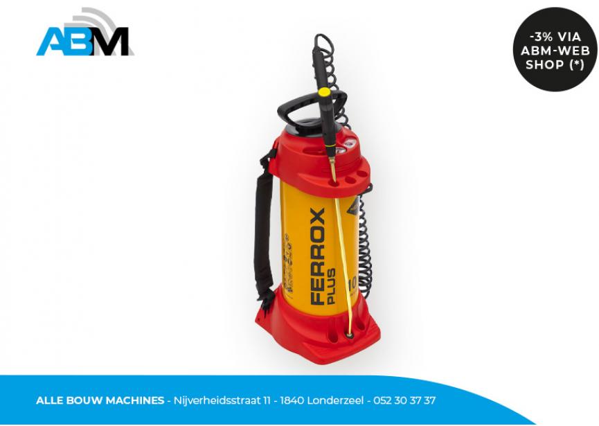 Stalen druksproeier Ferrox Plus 10 liter van Mesto bij Alle Bouw Machines (ABM).