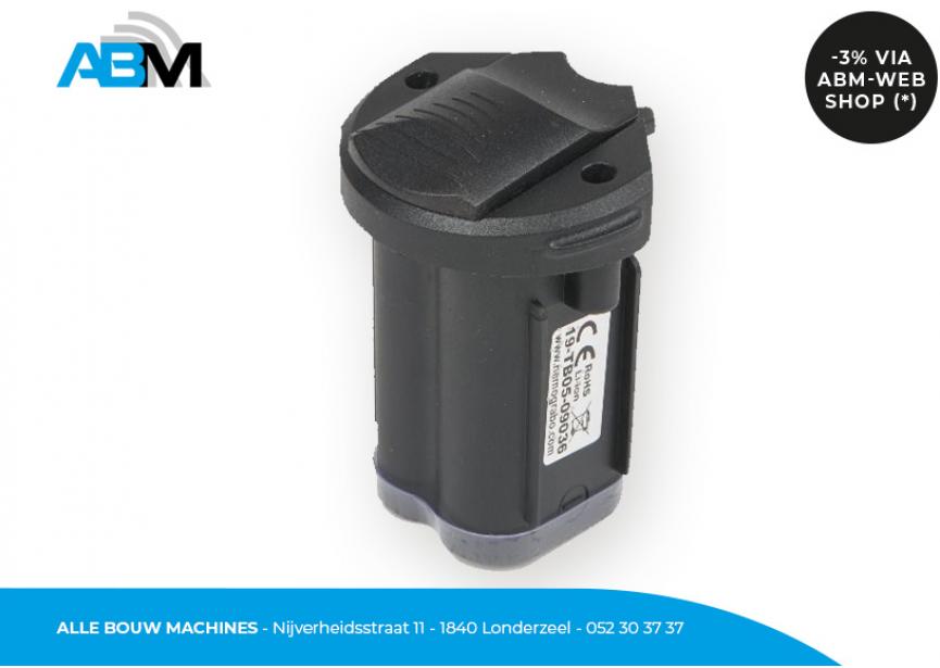 Lithium batterij 14,8V van Grabo bij Alle Bouw Machines (ABM).