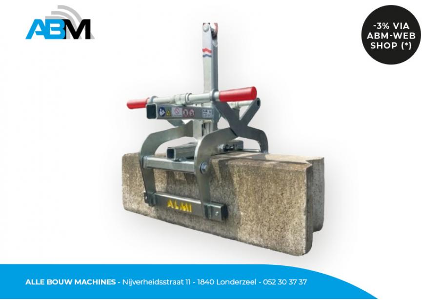 Bandenklem AL750-UNI met betonband van Almi bij Alle Bouw Machines (ABM).