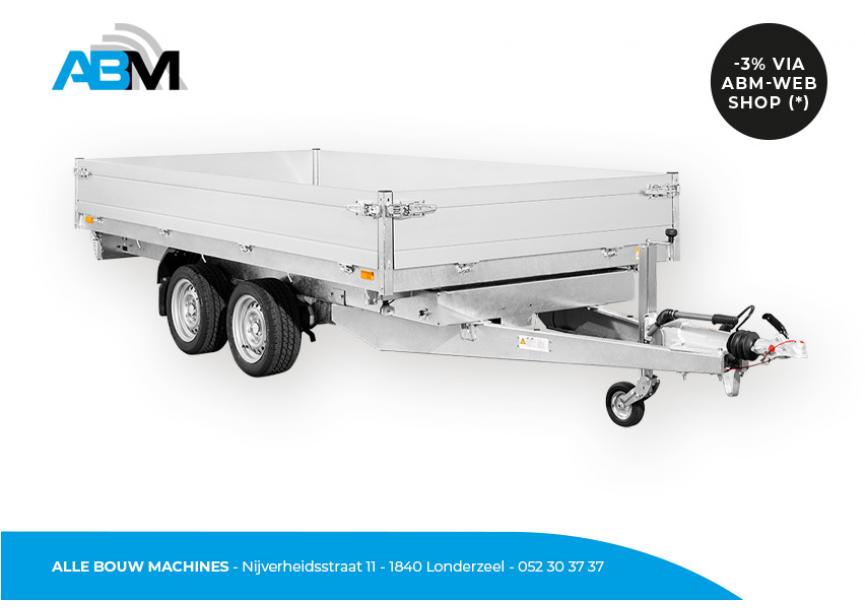 Aanhangwagen K3 306 184 2700 2 van Saris bij Alle Bouw Machines (ABM).