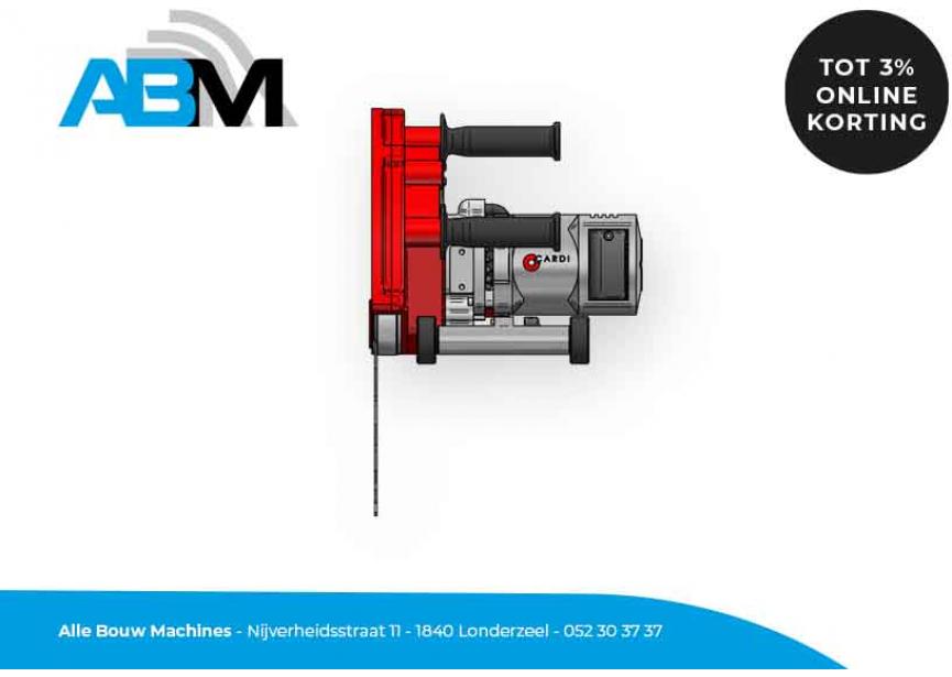 Tekening van de handzaagmachine TP 400-FC-BL van Cardi bij Alle Bouw Machines (ABM).
