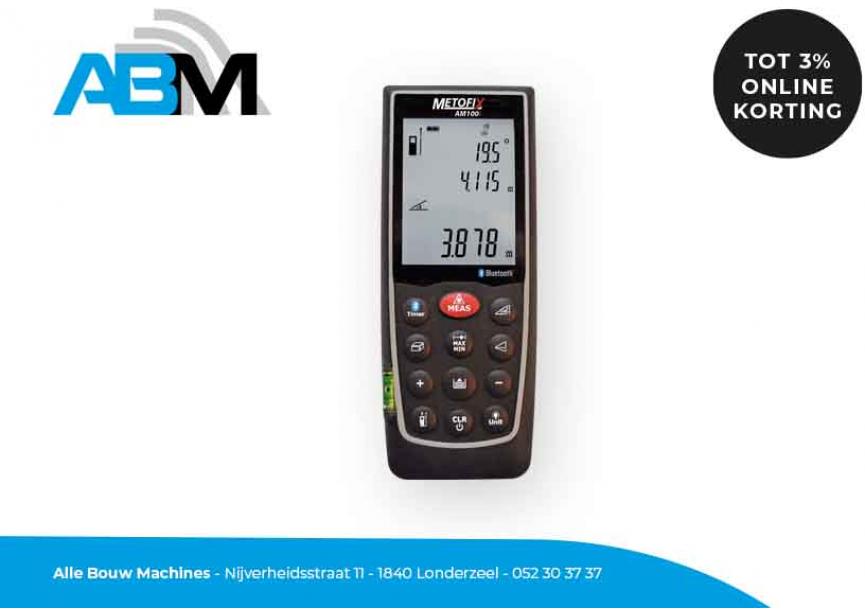 Digitale afstandsmeter Metofix AM100IG van Levelfix bij Alle Bouw Machines (ABM).