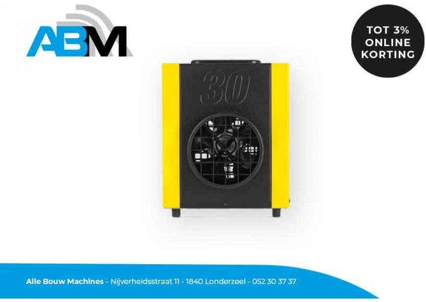Elektrische verwarmer TEH30T van Trotec bij Alle Bouw Machines (ABM) in vooraanzicht.