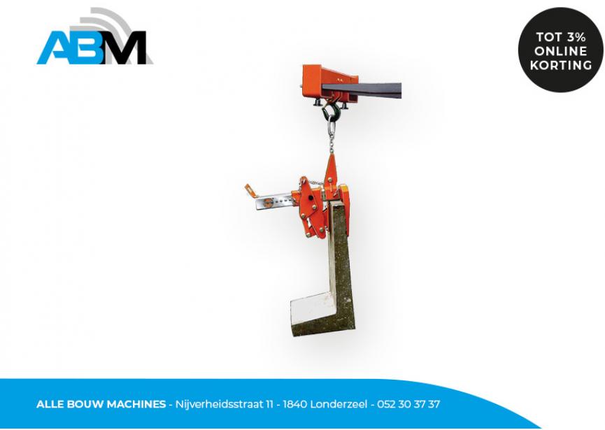 Mechanische grijper FGS 1,5-30 van Wimag bij Alle Bouw Machines (ABM).