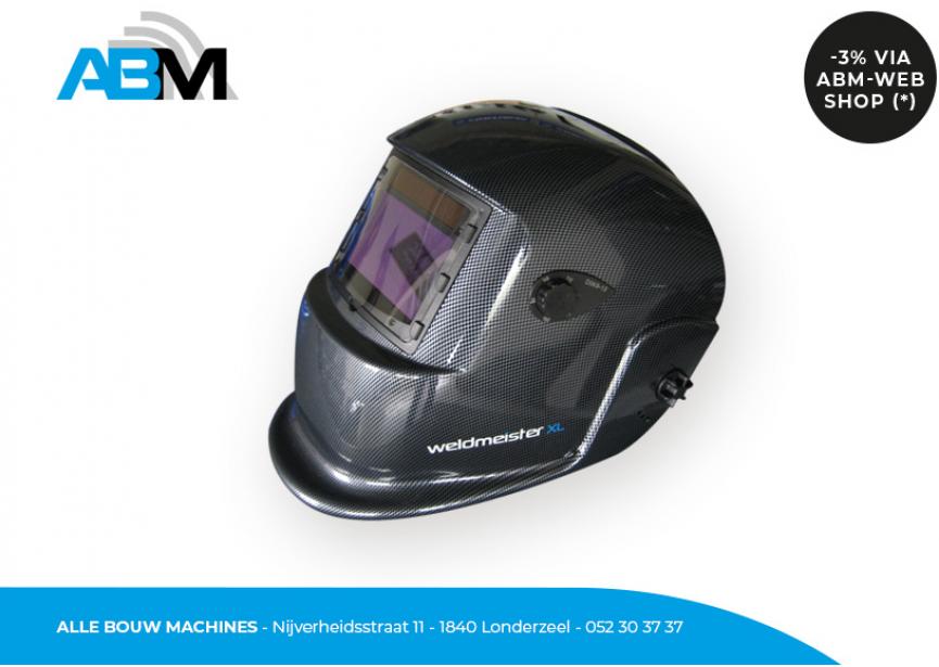 Masque de soudage automatique Weldmeister XL de Contimac chez Alle Bouw Machines (ABM).