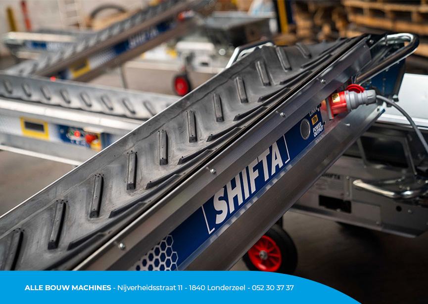 Transportband Shifta met lengte 3 meter van Mace Industries biJ Alle Bouw Machines (ABM) in detail.