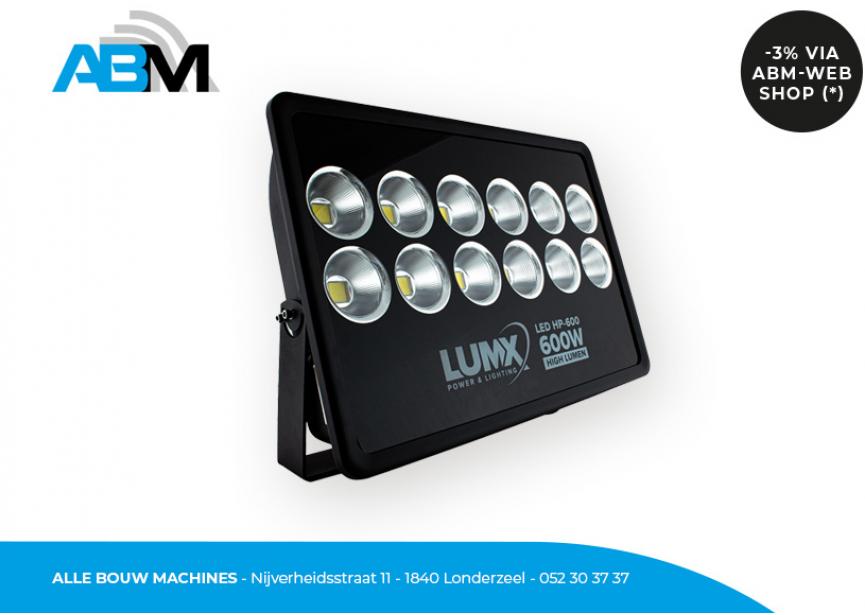 Werflamp HP-600 van Lumx bij Alle Bouw Machines (ABM).