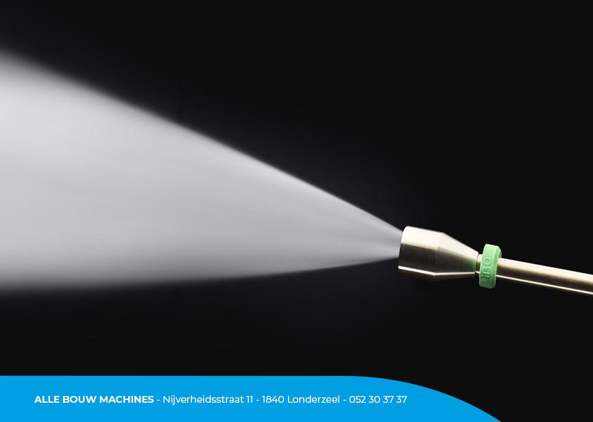 Sproeier van de koudwater hogedrukreiniger PTL-M 200/18 B van Dibo bij Alle Bouw Machines (ABM).