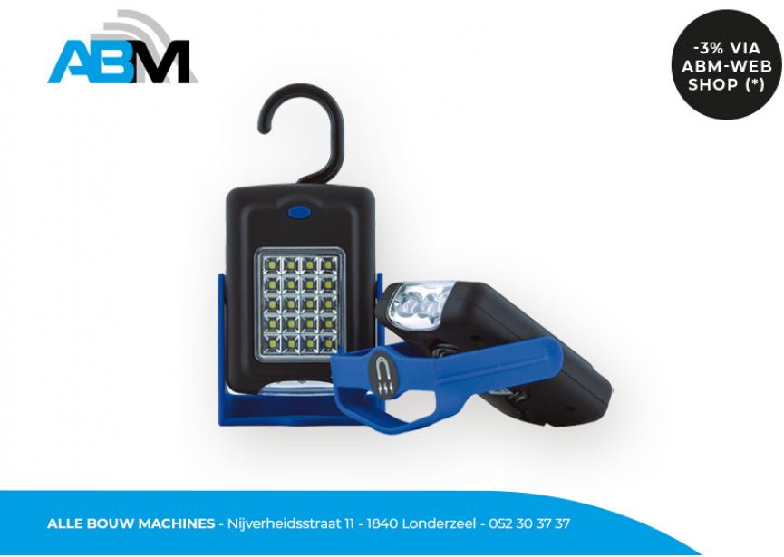 Lampe torche Duo LED de Lumx chez Alle Bouw Machines (ABM).