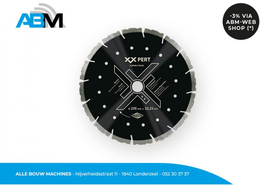 Diamantzaagblad Asphalt Maxx met diameter 350 mm en asgat 25,4 mm van Cedima bij Alle Bouw Machines (ABM).