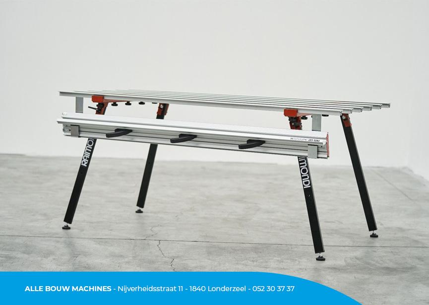 Table de travail Maxi mise en place de Raimondi chez Alle Bouw Machines (ABM).