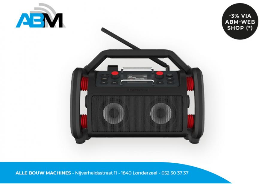 Radio de chantier Rockpro 1 de Perfect Pro chez Alle Bouw Machines (ABM).