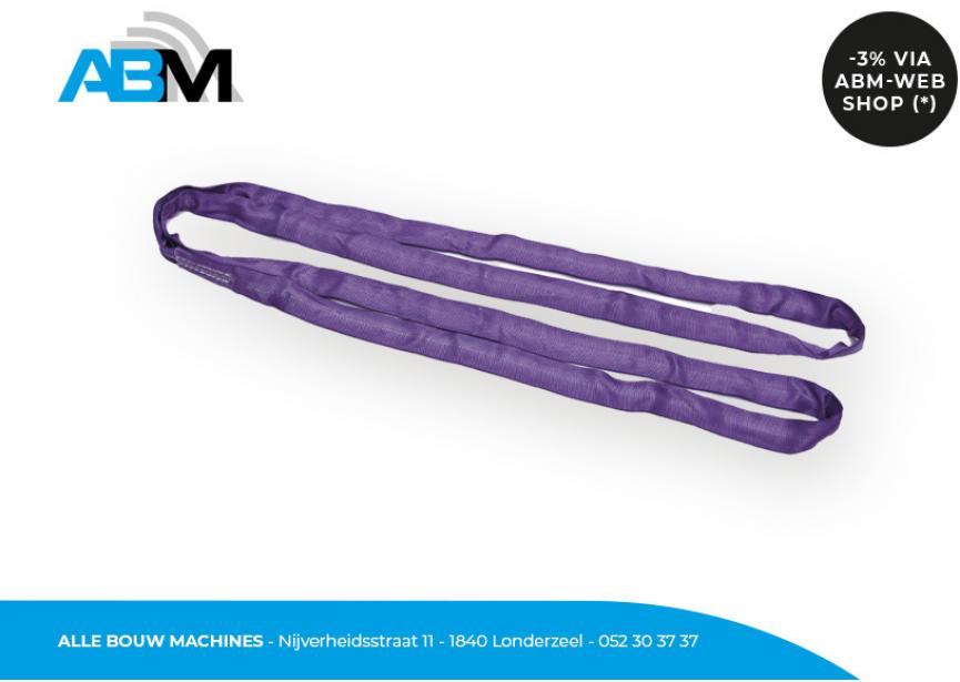 Elingue ronde Duplix avec une longueur de 2,50 mètres et une couleur violette de Solid Hand Tools chez Alle Bouw Machines (ABM).